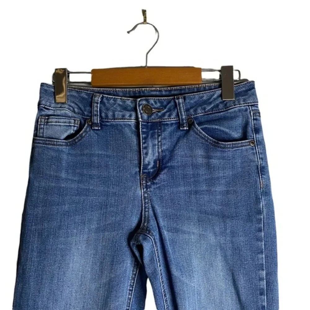 Bluenotes Women's Lauren Medium Indigo Mid Rise Skinny Denim - Picture 2 of 8